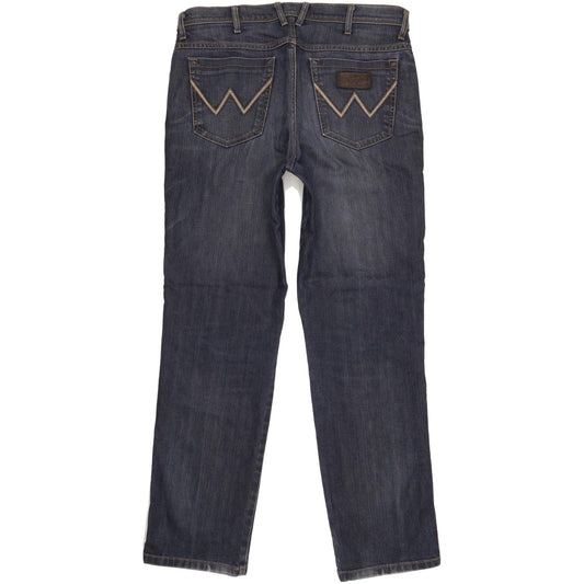 Wrangler Texas Men Blue Straight Regular Jeans W36 L32