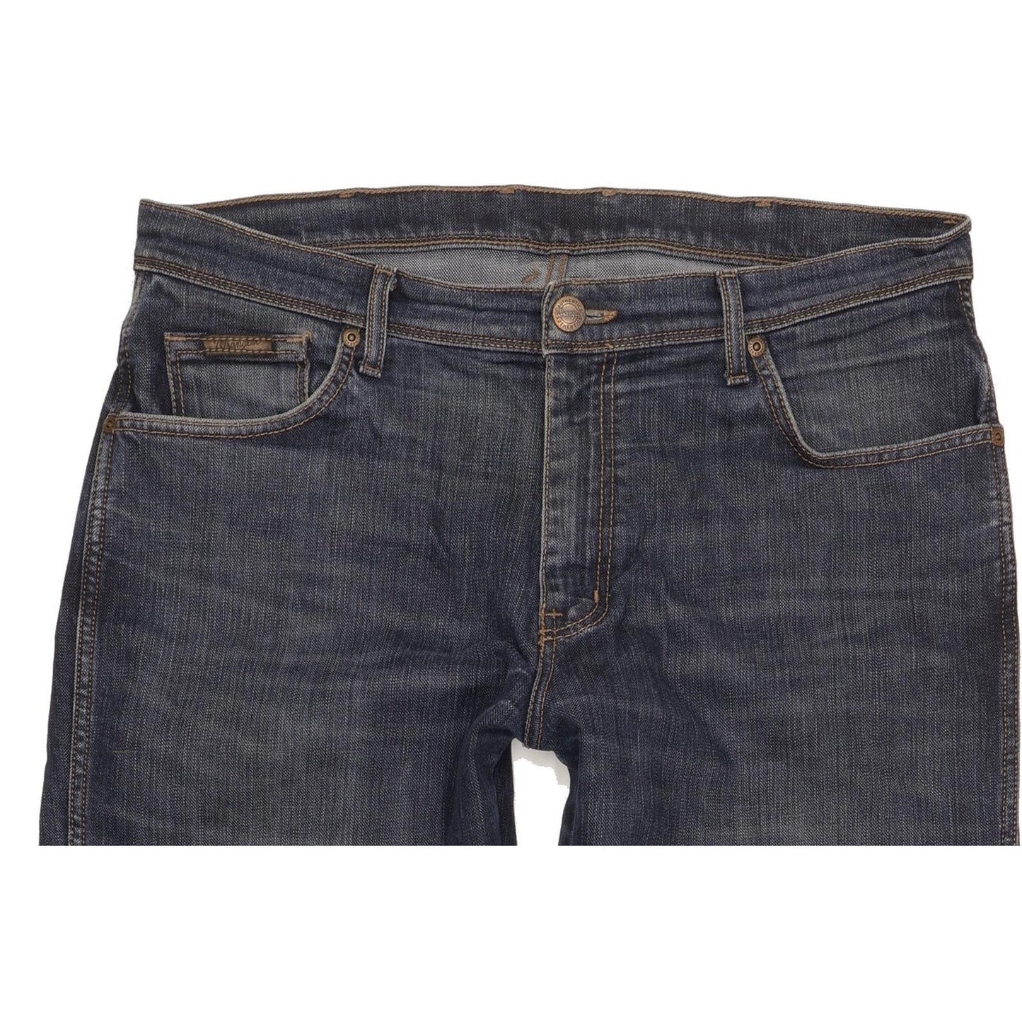 Wrangler Texas Men Blue Straight Regular Jeans W36 L32