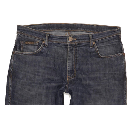Wrangler Texas Men Blue Straight Regular Jeans W36 L32