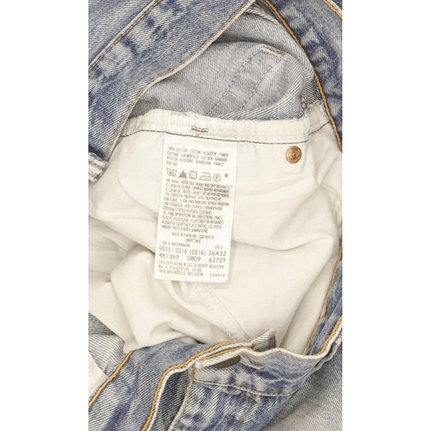 Levi's 751 Men Blue Straight Regular Jeans W36 L31
