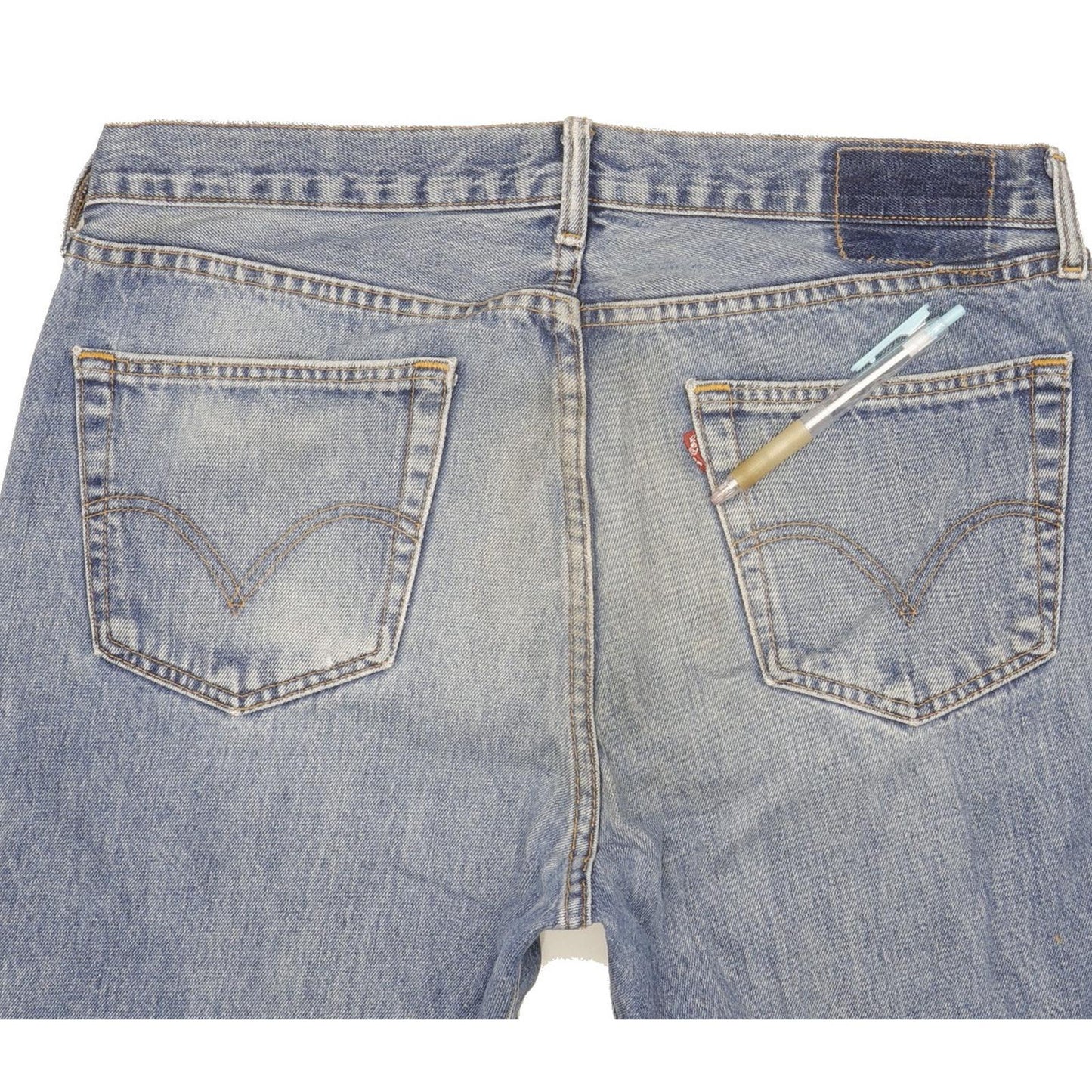 Levi's 751 Men Blue Straight Regular Jeans W36 L31