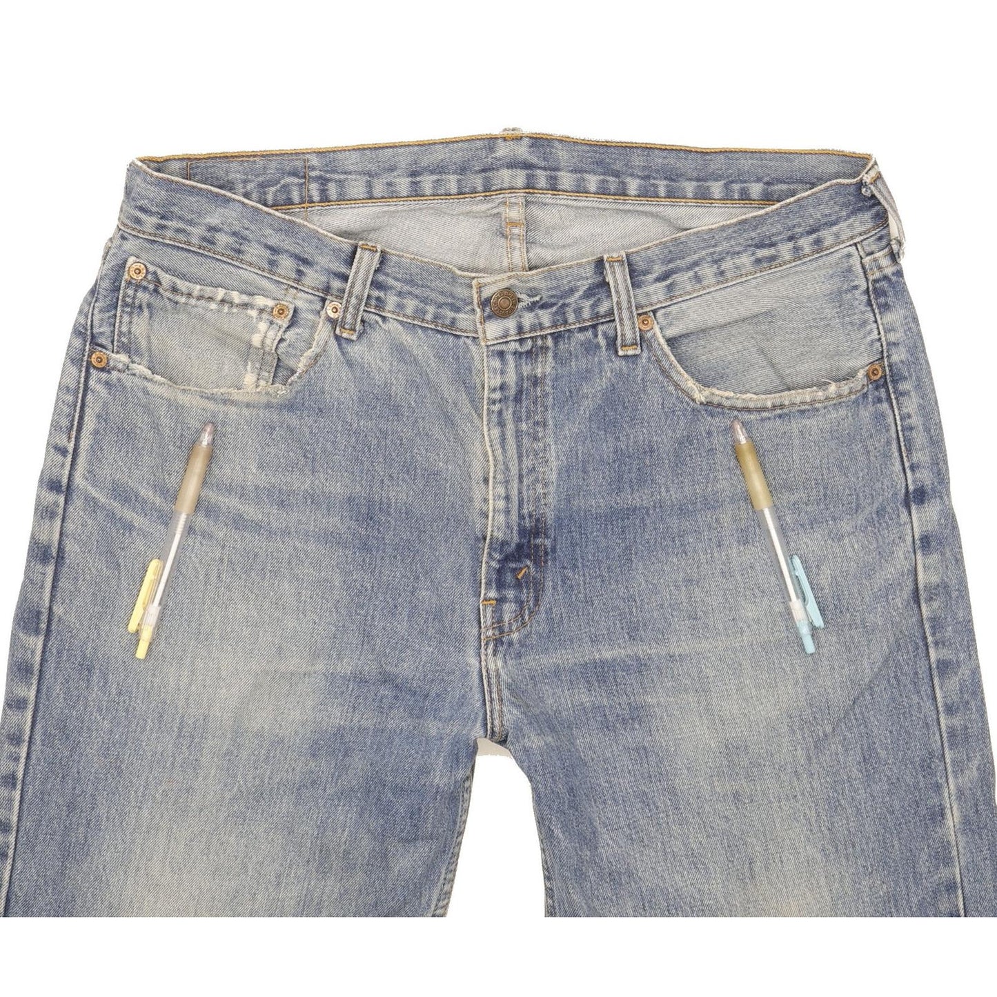 Levi's 751 Men Blue Straight Regular Jeans W36 L31