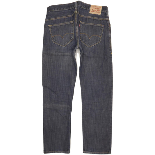 Levi's 504 Men Blue Straight Regular Jeans W34 L31
