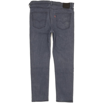 Levi's 522 Men Blue Tapered Slim Stretch Jeans W36 L30