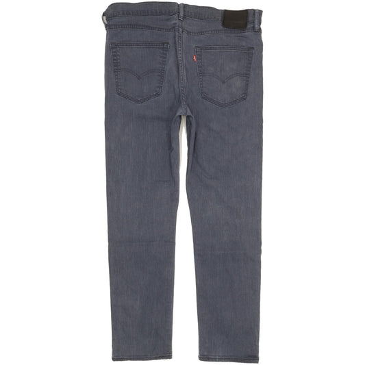 Levi's 522 Men Blue Tapered Slim Stretch Jeans W36 L30