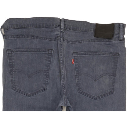Levi's 522 Men Blue Tapered Slim Stretch Jeans W36 L30