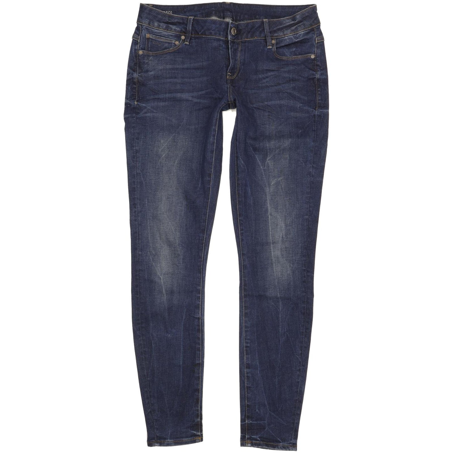 G-Star 3301 Women Blue Skinny Slim Stretch Jeans W28 L31