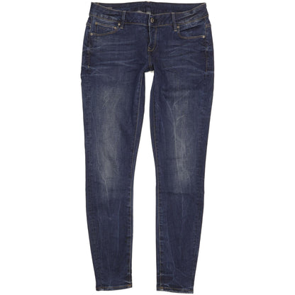 G-Star 3301 Women Blue Skinny Slim Stretch Jeans W28 L31
