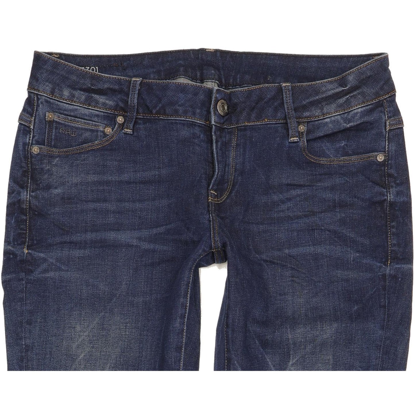 G-Star 3301 Women Blue Skinny Slim Stretch Jeans W28 L31