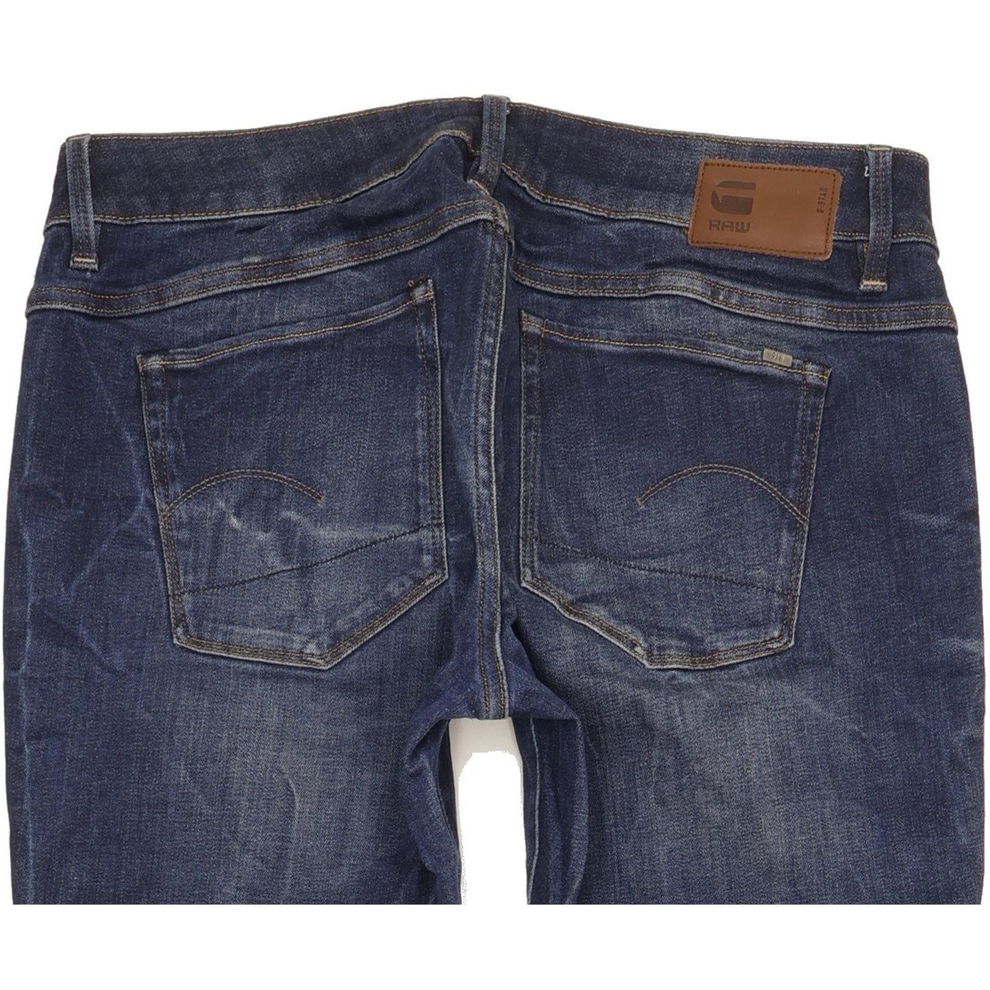 G-Star 3301 Women Blue Skinny Slim Stretch Jeans W28 L31