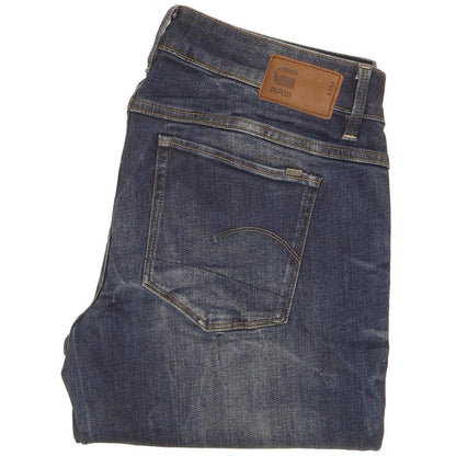 G-Star 3301 Women Blue Skinny Slim Stretch Jeans W28 L31