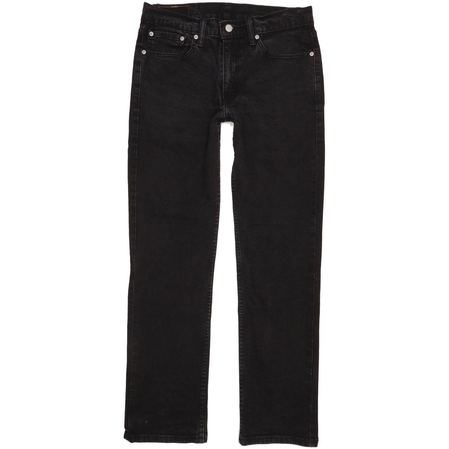 Levi's 514 Men Black Straight Slim Stretch Jeans W32 L31