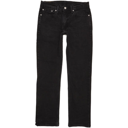 Levi's 514 Men Black Straight Slim Stretch Jeans W32 L31