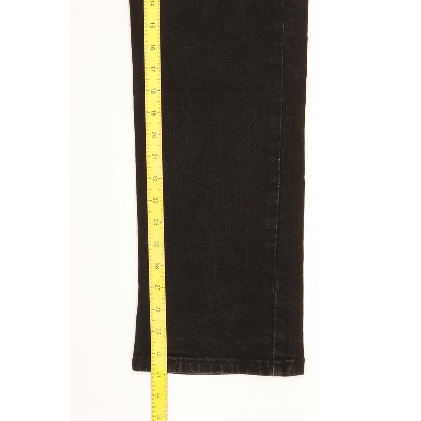 Levi's 514 Men Black Straight Slim Stretch Jeans W32 L31