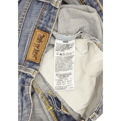 Levi's 627 Women Blue Straight Regular Stretch Jeans W28 L31