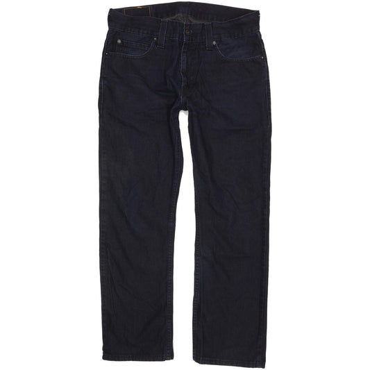 Levi's 506 Men Navy Straight Regular Jeans W34 L29