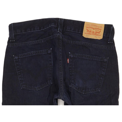 Levi's 506 Men Navy Straight Regular Jeans W34 L29