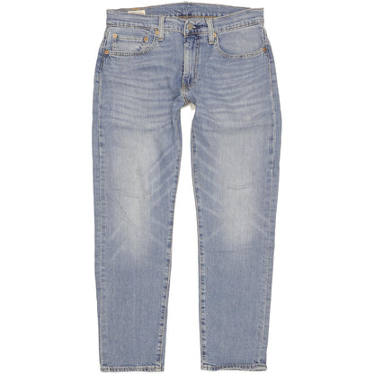 Levi's 502 Men Blue Tapered Regular Stretch Jeans W31 L29