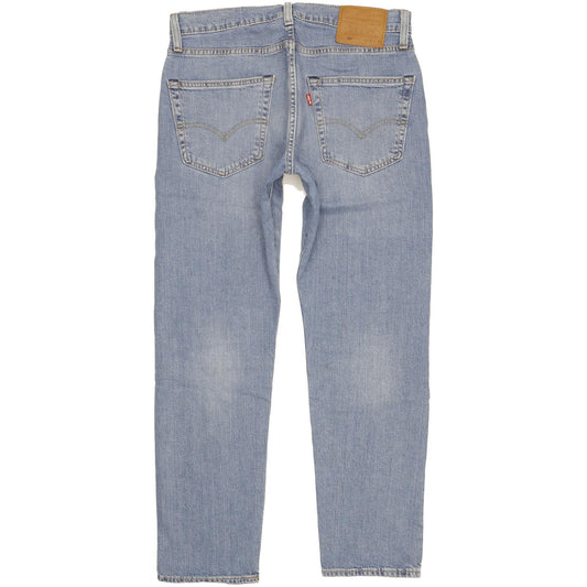 Levi's 502 Men Blue Tapered Regular Stretch Jeans W31 L29