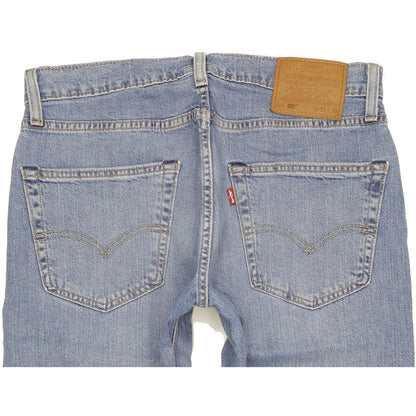 Levi's 502 Men Blue Tapered Regular Stretch Jeans W31 L29