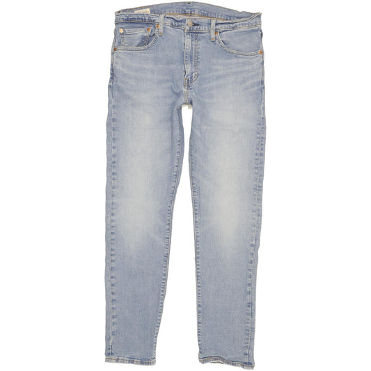 Levi's 512 Men Blue Tapered Slim Stretch Jeans W33 L31