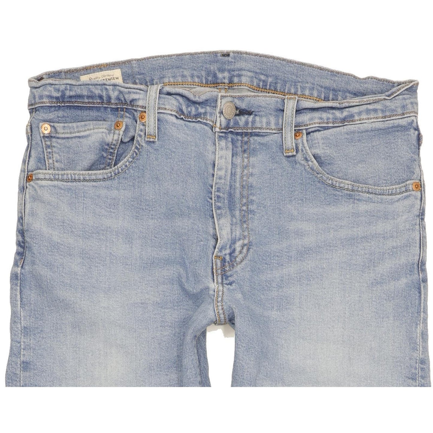 Levi's 512 Men Blue Tapered Slim Stretch Jeans W33 L31
