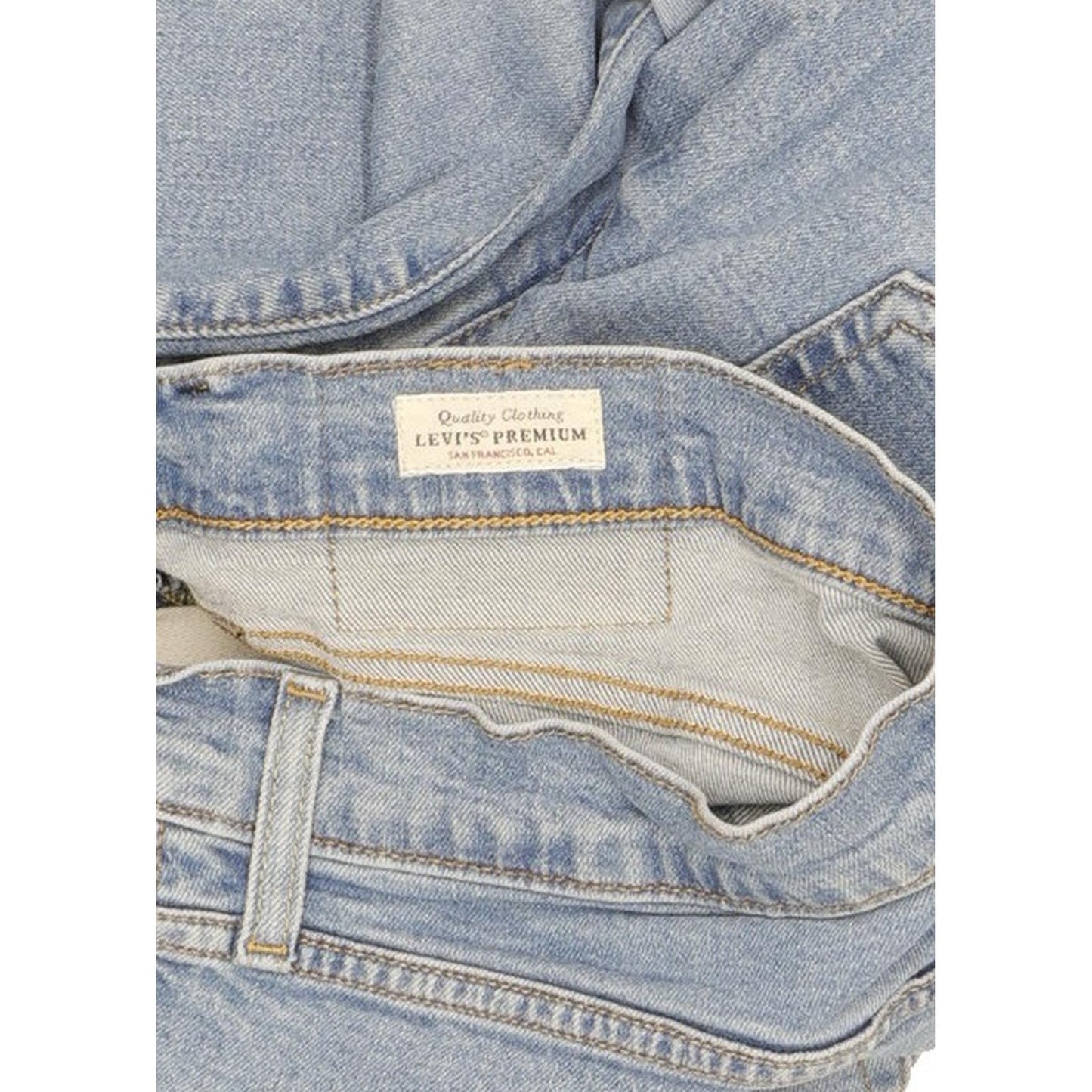 Levi's 512 Men Blue Tapered Slim Stretch Jeans W33 L31
