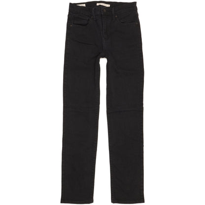 Levi's 724 Women Black Straight Slim Stretch Jeans W26 L29