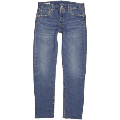 Levi's 501 Women Blue Straight Regular Stretch Jeans W30 L30