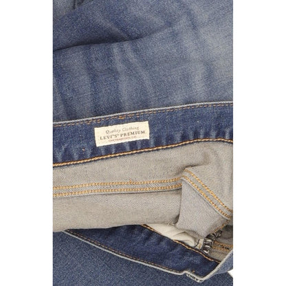 Levi's 501 Women Blue Straight Regular Stretch Jeans W30 L30
