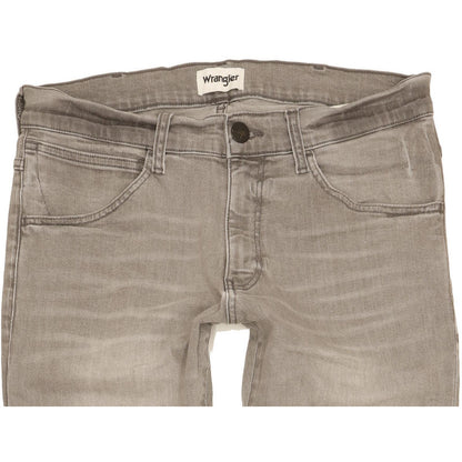 Wrangler Bryson Men Grey Skinny Slim Stretch Jeans W32 L32