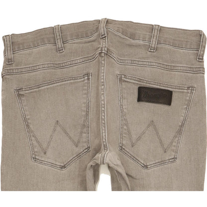 Wrangler Bryson Men Grey Skinny Slim Stretch Jeans W32 L32