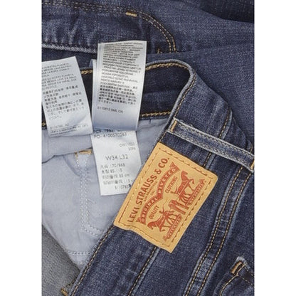 Levi's 314 Shaping Women Blue Straight Slim Stretch Jeans W34 L31