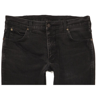 Wrangler Texas Men Black Straight Regular Stretch Jeans W34 L27
