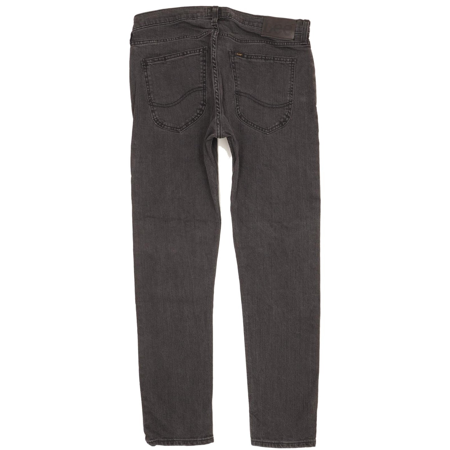 Lee Luke Men Grey Skinny Slim Stretch Jeans W33 L30