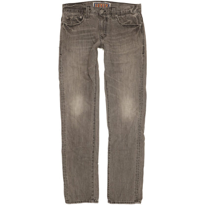 Levi's 511 Men Grey Straight Slim Jeans W34 L35