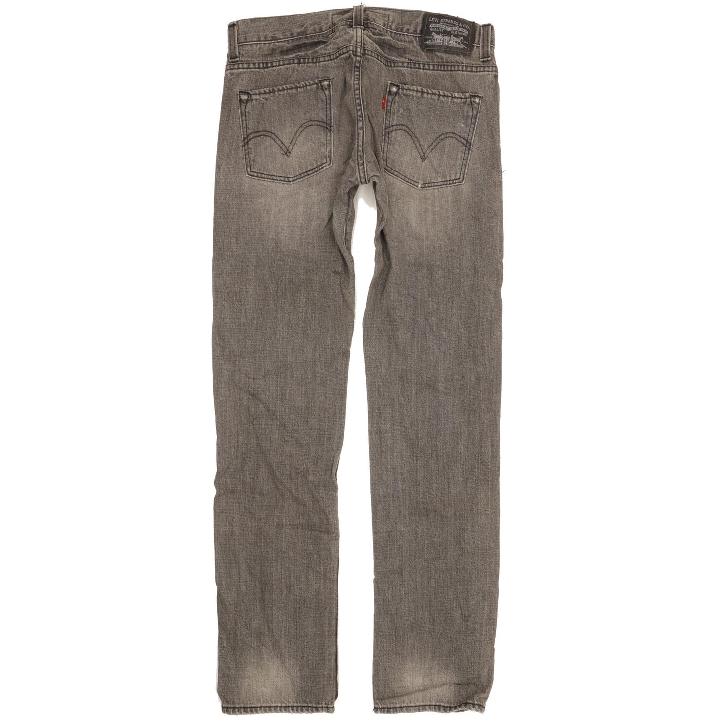 Levi's 511 Men Grey Straight Slim Jeans W34 L35