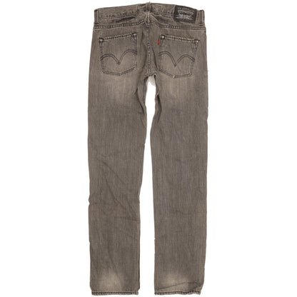 Levi's 511 Men Grey Straight Slim Jeans W34 L35