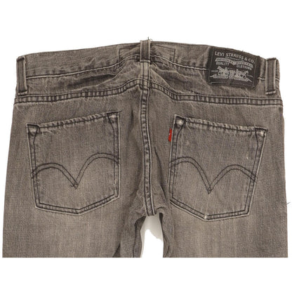 Levi's 511 Men Grey Straight Slim Jeans W34 L35