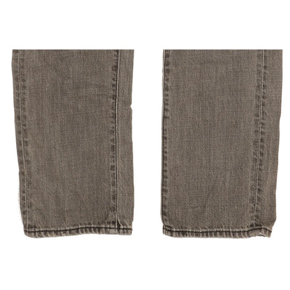Levi's 511 Men Grey Straight Slim Jeans W34 L35