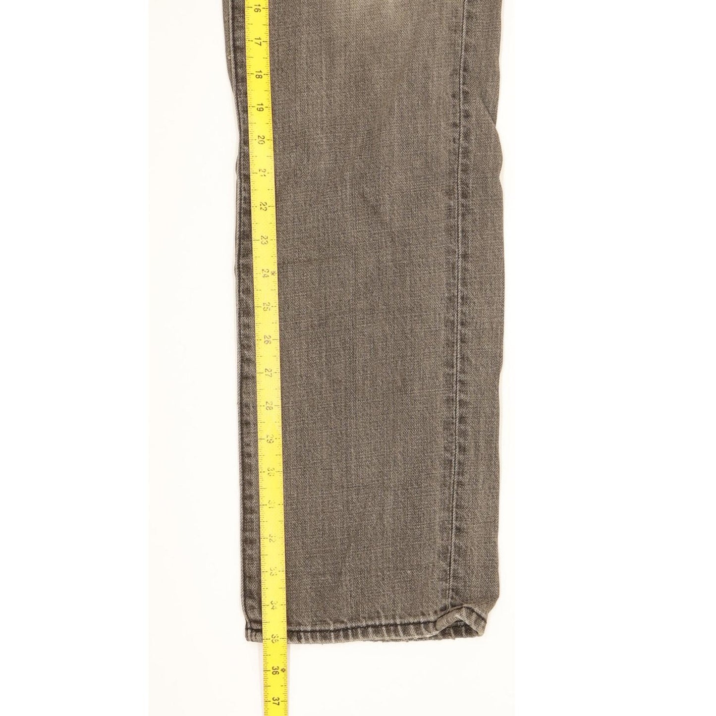 Levi's 511 Men Grey Straight Slim Jeans W34 L35