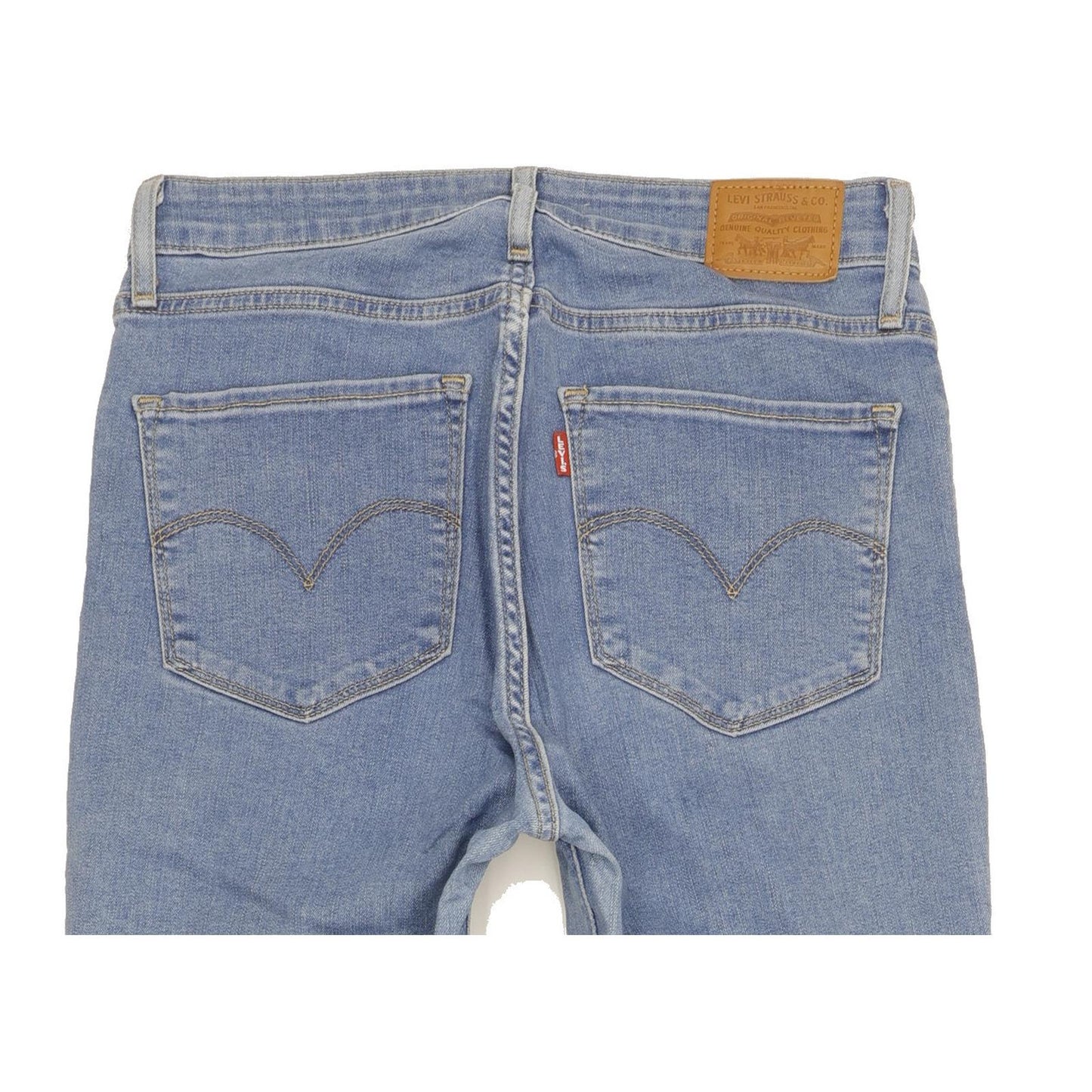 Levi's 725 Blue Bootcut Slim Stretch Jeans High Waisted W30 L34