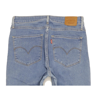 Levi's 725 Blue Bootcut Slim Stretch Jeans High Waisted W30 L34