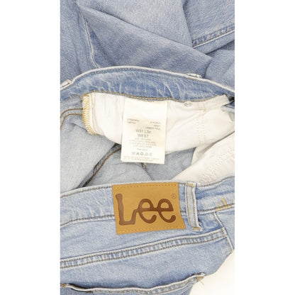 Lee West Men Blue Straight Regular Stretch Jeans W31 L31