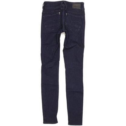 G-Star Lynn Women Navy Skinny Slim Stretch Jeans W23 L30