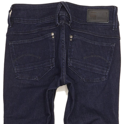 G-Star Lynn Women Navy Skinny Slim Stretch Jeans W23 L30