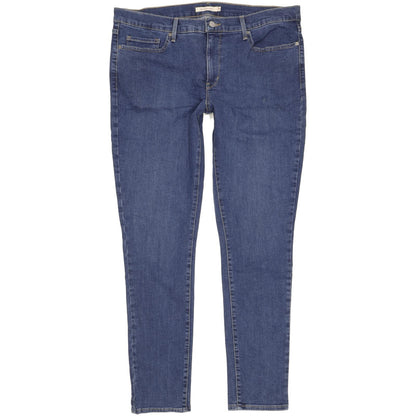 Levi's 311 Shaping Blue Skinny Slim Stretch Jeans High Waisted W34 L32