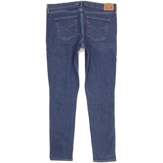 Levi's 311 Shaping Blue Skinny Slim Stretch Jeans High Waisted W34 L32