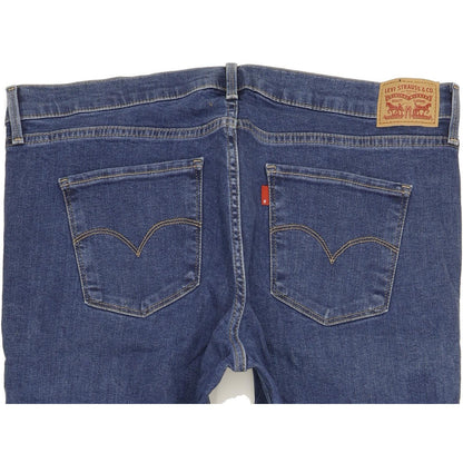 Levi's 311 Shaping Blue Skinny Slim Stretch Jeans High Waisted W34 L32