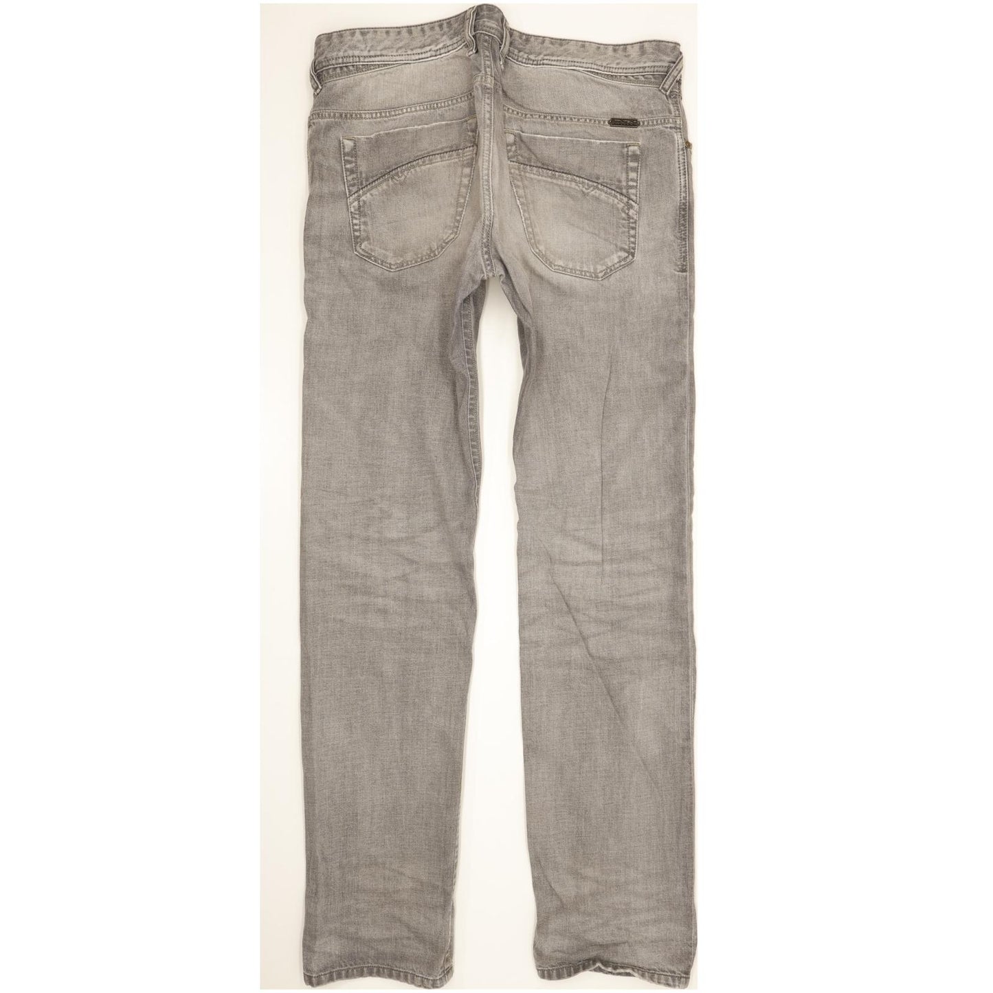 Diesel Iakop 008QP Men Grey Tapered Slim Jeans W33 L32